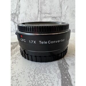CPC 1.7X Tele Converter For MAXXUM AF Made In Japan + Case